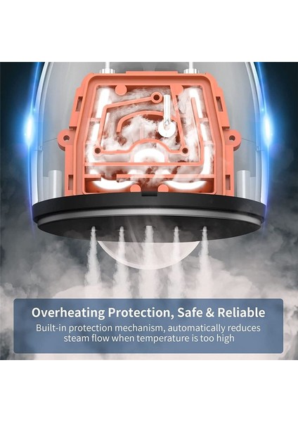 Steams Fırça Buharlayıcı Isıtma Buharları Demir Giysileri Küçük Aletler Seyahat ve Evde Eu Fişi Için Kullanılabilir (Yurt Dışından) fırsatları