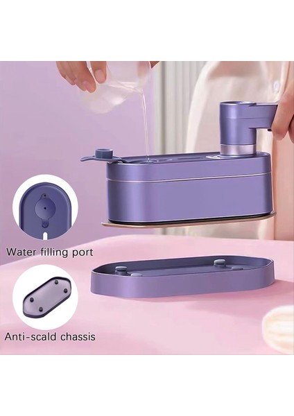 Giysiler Için Taşınabilir Buhar Demir 1200W El Taşıyıcı Seyahat Vapur 8 Modlar Mini Buhar Demiri Ev ve Seyahat Eu Ekli-B-B (Yurt Dışından) fiyatları