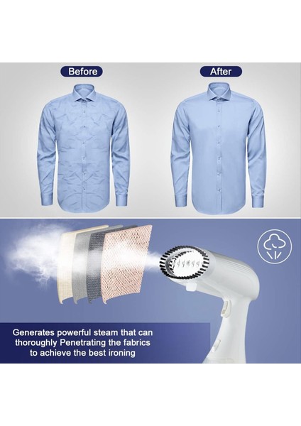 Giysiler Için Elde Vapur Taşınabilir Giysi Vapur 300ML Tanklı Buharlayıcı ile Ev Kumaş Buharlı Demir Eu Fiş (Yurt Dışından) fiyatları