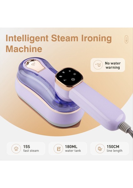 Giysiler Için Seyahat Buharlayıcı Taşınabilir Mini Ütü Makinesi Handheld Mini Buharlı Giyim Evi Eu Fişi Için Vapur C (Yurt Dışından) modelleri