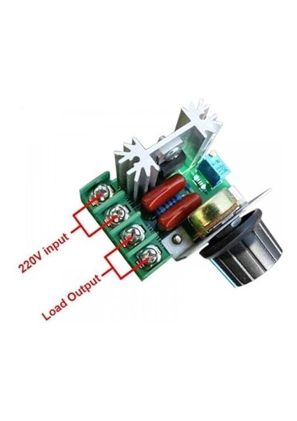 220V 2000W Scr Barındıran Hız Kontrolü Dimmer Motor Kontrolü fiyatları