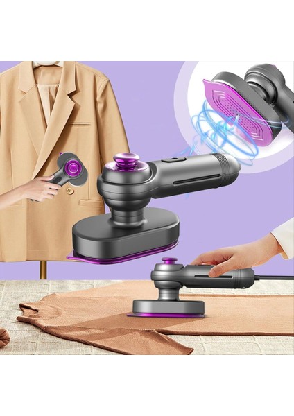 Taşınabilir Mini Ütü Makinesi Yükseltme - Dönebilir Elde Taşınabilir Buhar Ikası - Ev ve Seyahat Eu Fişi Için Buhar Iron (Yurt Dışından) fiyatları