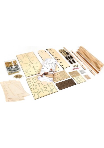 12009 1/75 Ölçek, Hms Erebus, 68 Cm. Yelkenli ve Buharlı Keşif Gemisi, Ahşap Model Kiti modelleri