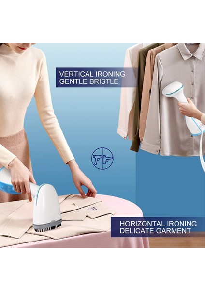 Giysiler Için Vapur 1100W Handheld Giyim Buharlayıcı Taşınabilir Seyahat Giyim Kumaş Vapur 280ML Tanklı Abd Fiş (Yurt Dışından) modelleri
