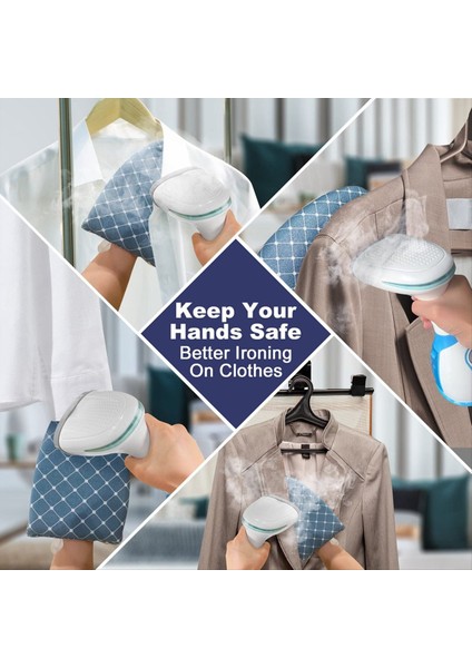 Giysiler Için Vapur 1100W Handheld Giyim Buharlayıcı Taşınabilir Seyahat Giyim Kumaş Vapur 280ML Tanklı Abd Fiş (Yurt Dışından) indirimleri