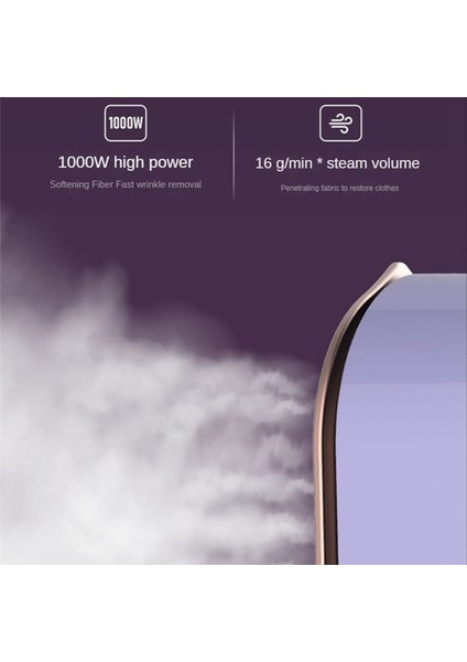 1000W Vapur Buharlı Demir Elden Taşınabilir Ev Giysiler Için Seyahat Eden Islak Kuru Ütü Makinesi Eu Fiş Beyaz (Yurt Dışından) indirimleri