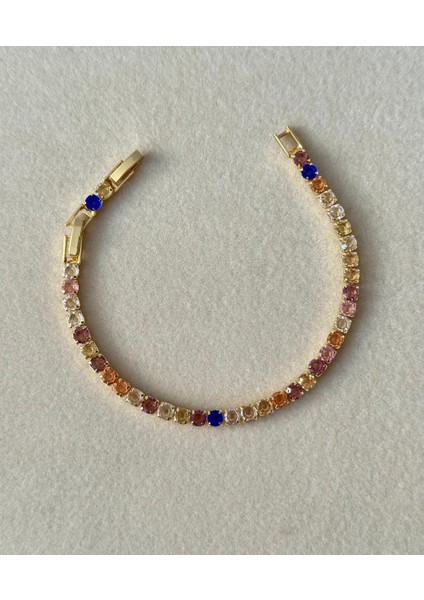 Çelik Suyolu Multi Gold Bileklik