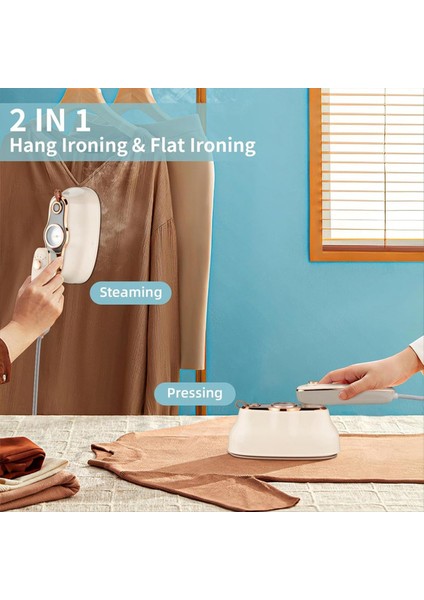 Seyahat Buharlı Demir Elde Taşıma Buharlayıcı Taşınabilir Mini 180 ° Döndürülebilir Seyahat Vapuru Abd Fiş (Yurt Dışından) indirimleri