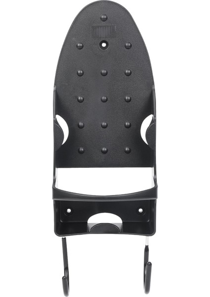 Ütü Tahtası Tutucu Duvar Montajı Elektrikli Demir Askı Ütü Tahtası Rafı Ütü Tahtası Depolama Organizatörü Siyah (Yurt Dışından)