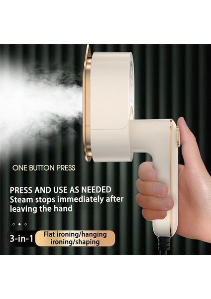 Taşınabilir Ütüleme Makinesini Yükseltme - 180 ° Döndürülebilir El Mini Buhar Demir - Seyahat Giysi Vapur Abd Fişi Yeşil (Yurt Dışından) fiyatları