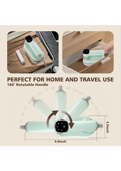 Giysiler Için Seyahat Buharlayıcı Taşınabilir Mini Ütü Makinesi Handheld Mini Buharlı Giyim Evi Için Eu Fiş A (Yurt Dışından) modelleri