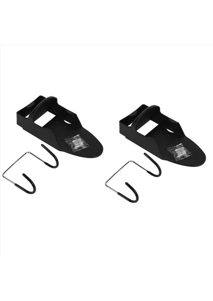 2x Ütü Tahtası Tutucu Duvar Montajı Elektrikli Demir Askı Ütü Kurulu Rafı Ütü Kurulu Depolama Organizatörü Siyah (Yurt Dışından)