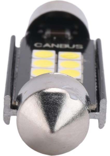 Son Derece Parlak 400 Lümen 3020 Yonga Seti Canbus Hatasız LED Ampuller Iç Araç Aydınlatmaları Plaka Kubbe Harita Kapı Nezaket 41MM Çelenk DE3175 6428 Xenon Beyaz (Yurt Dışından) modelleri