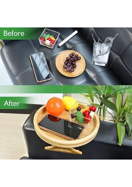 Home Yaylı Tutamaçlı Bambu Koltuk Tepsisi – Menteşeli, Kaymaz, Kolay Kullanımlı, Sağlam Tutan Yan Sehpa, Koltuk Kenarına Takılan Tepsi Sehpa (Yuvarlak) modelleri