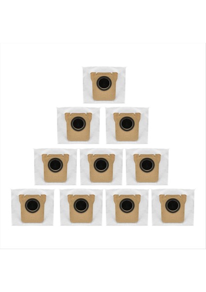 Maggiei Xiaomi Mijia M40S / OV31CN Elektrikli Süpürge Parçaları Için Yedek Dokumasız Çöp Torbaları 10 Adet (Yurt Dışından) fırsatları