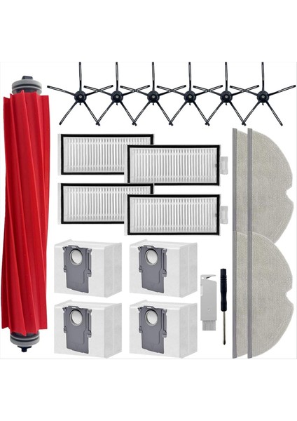 Maggiei Roborock Q7+ Q7 Max+ Elektrikli Süpürge Aksesuar Kitleri Için Yedek Parçalar (Yurt Dışından)