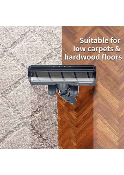 Maggiei Dreame R10 R20 R30 T20 T30 V6 V8 V12 V11 Elektrikli Süpürge Aparatı Için Yumuşak Rulo Fırça Temizleme Başlığı ve LED Toz Işıkları B (Yurt Dışından) modelleri