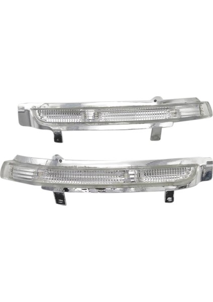 Sol ve Sağ LED Dikiz Aynası Işığı Dönüş Sinyali Işığı Kanat Tekrarlayıcı Gösterge Lambası Skoda Octavia 09-13 Superb (Yurt Dışından)