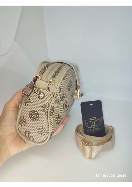 Kadın Monogram Dizayn Şık Tarz El Omuz Çanta 15X20 cm fırsatları