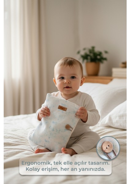 Anne Bebek Bakım Çantası Yenidoğan Alt Açma Değiştirme Düzenleyici Çantası Organizer Solid Ç.Yeşili fiyatları