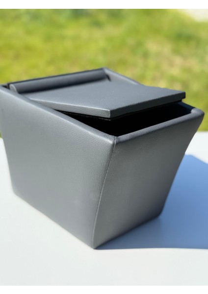 Togg T10 F Ile Tam Uyumlu Ara Konsol Siyah (Antrasit)