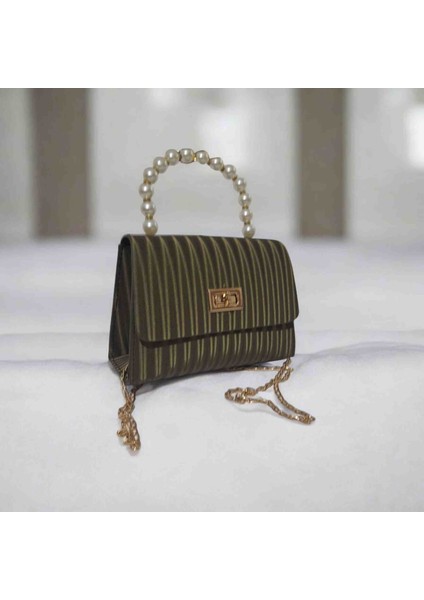 Incili Şık Zincirli El ve Omuz Kadın Abiye Çanta fırsatları