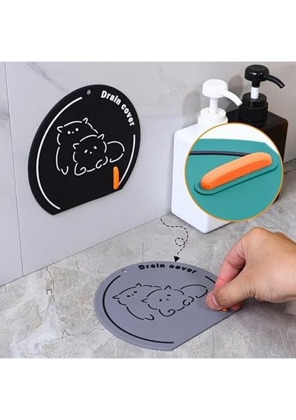 Home Kokulu Silikon Gider Kapağı Süsü, Banyo ve Mutfak Lavaboları Için, Kokuları Engelleyici, Dekoratif ve Fonksiyonel Tasarım, Dayanıklı Su Sızdırmaz Kapak fiyatları