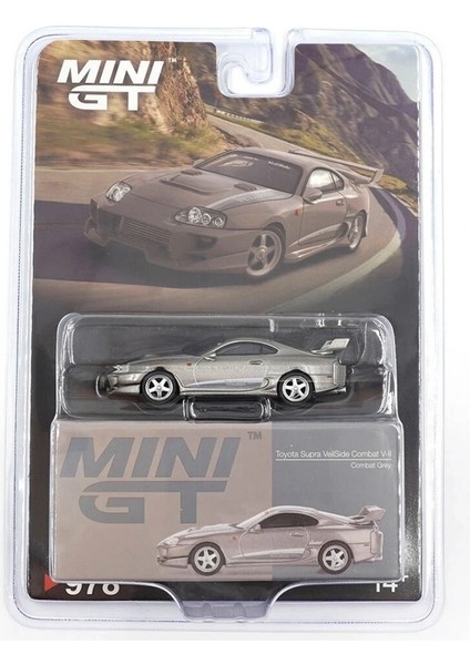 Bfs Mini Gt 1/64 Toyota Supra Veilside Combat V-Iı Combat Grey - Blister Paket fiyatları