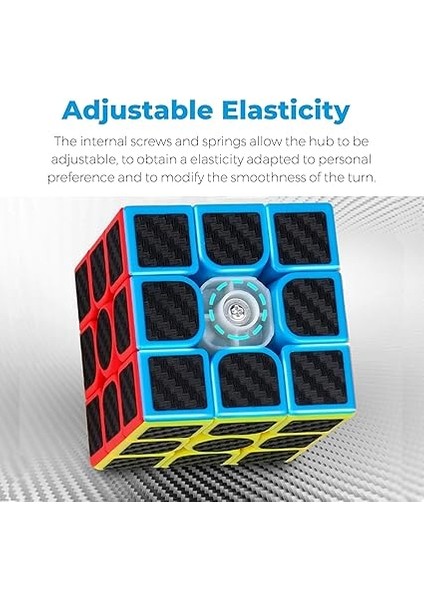 Select Klasik 3x3 Sihirli Küp ve Piramit Meilong Moyu Cubing Sınıf Karbon Fiber Kaymaz Etiket ile Daha Hızlı, Daha Kolay ve Daha Düzgün Döndürme, Yeni Başlayanlar ve Profesyoneller indirimleri