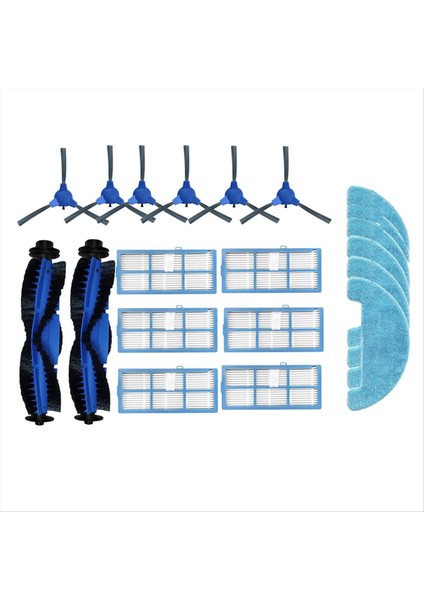 Kyvol Cybovac D2 D3 D6 E20 E30 E31 Robot Süpürge Ana Yan Fırça Hepa Filtre Paspas Pedi Ultra Dayanıklı Aksesuarlar (Yurt Dışından) fırsatları