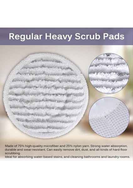 Shark S7000 S7000AMZ S7001 S7001TGT S7000 S7201 S7000C Serisi Buharlı Temizleyici Parçaları Için 12 Adet Buharlı Paspas Yedek Pedleri (Yurt Dışından) fırsatları