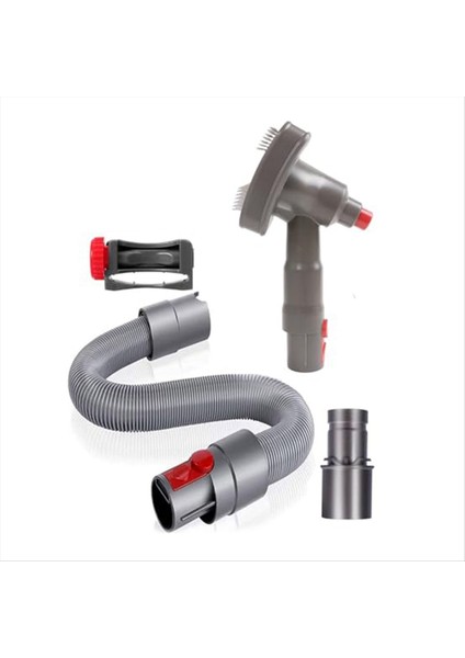 V6, V7, V8, V10, V11, V12 V15 Vakumlu Evcil Hayvan Bakım Aracı Için Orta ve Uzun Tüylü Köpekler Için Köpek Damat Fırça Seti (Yurt Dışından)