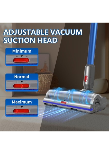 Dyson V8 V10 V11 V15 Elektrikli Süpürge Için Yedek Başlık, Yeşil Işıklı Karışmayan Vakum Aparatı (Yurt Dışından) fırsatları