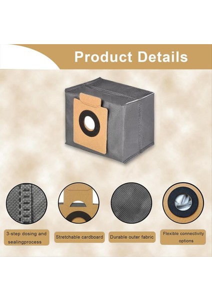 Eufy X10 Pro Omni Temizlik Robotu Için Vakum Aksesuarları, Yedek Parça Seti, Paspas Pedleri ve Vakum Torbaları (Yurt Dışından) modelleri