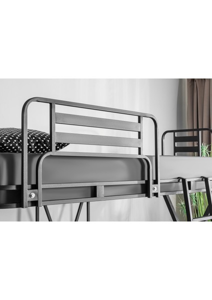 x Deprem Ranza 90X190 Metal Ranza Siyah fırsatları