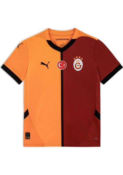 779659-01 Galatasaray 24/25 Çocuk Unisex Iç Saha Parçalı Forma Sarı-Kırmızı
