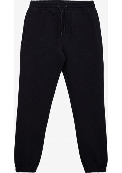 D5WM-EA3834 Siyah Relaxed Düz Erkek Eşofman Altı fırsatları