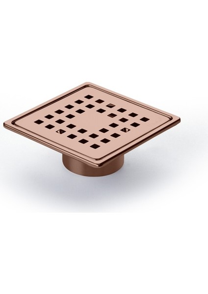 Line 9 10X10 Kare Bronze Yer Süzgeci