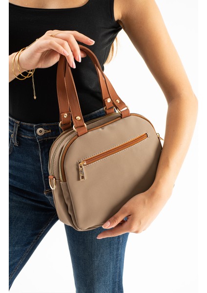 Kadın Suni Deri Ayarlanabilir Çapraz Askılı Smart Casual Omuz ve El Çantası fırsatları