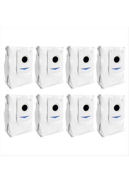 8pcs Ecovacs Için Toz Çantası Deebot X5 Pro/x5 MAX/X5/X2S Robotik Vakum Süpürge Yedek Parçaları Değiştirme Çöp Toz Torbaları (Yurt Dışından)