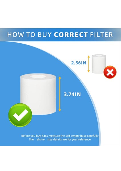 Filtre Değiştirme Parça Aksesuarları Köpekbalığı Iq R101AE Için Uyumlu RV1001A RV100AE AV912S AV1002AE (Yurt Dışından) modelleri