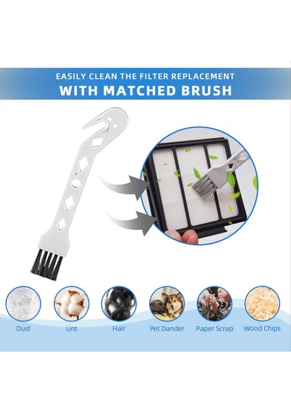 Filtre Değiştirme Parça Aksesuarları Köpekbalığı Iq R101AE Için Uyumlu RV1001A RV100AE AV912S AV1002AE (Yurt Dışından) indirimleri