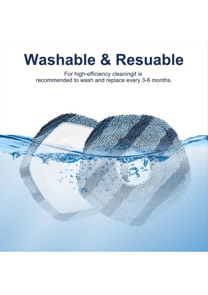 Eufy X10 Pro Omni X8/X8PRO X9 Pro Robot Vakum Süpürge Yumuşak Not Pedleri Değiştirme (Yurt Dışından) fiyatları