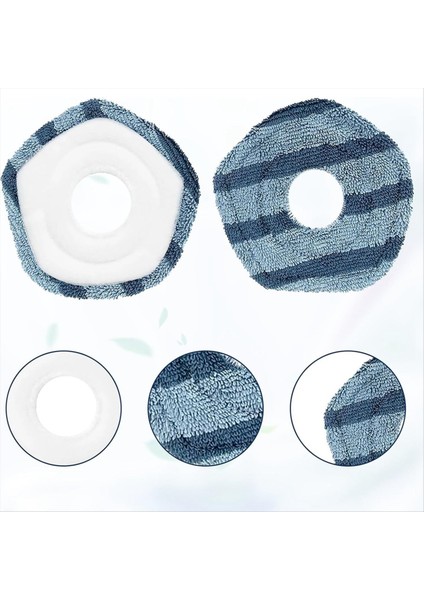 Eufy X10 Pro Omni X8/X8PRO X9 Pro Robot Vakum Süpürge Yumuşak Not Pedleri Değiştirme (Yurt Dışından) fırsatları