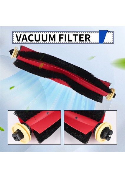 Xiaomi Için Roborock S5 Max S6 Max S6 Pure S6 Maxv S50 S51 S55 S60 S65 S5 S6 Vakum Süpürge Ana Yan Fırça Hepa Filtresi (Yurt Dışından) fırsatları