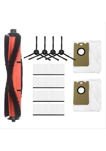 Mop Kumaşları Toz Torbaları Imou L11 / L11 Pro / Honiture Için Hepa Filtresi Q6 Pro Robot Vakum Süpürge Parçaları (Yurt Dışından)