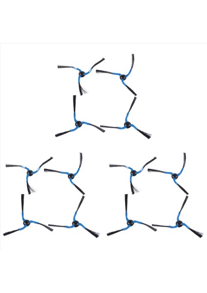 12 Adet 3 Kol Yan Fırçası Samsung Akıllı Süpürme Robotlu Elektrikli Süpürge Değişimi Için Uygun (Yurt Dışından)