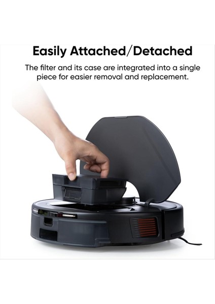 10PCS Eufy X8 Pro / X8 Pro Ses Robot Vakum Süpürgeleri Aksesuarları Için Yedek Yıkanabilir Filtreler Hepa Filtre (Yurt Dışından) modelleri