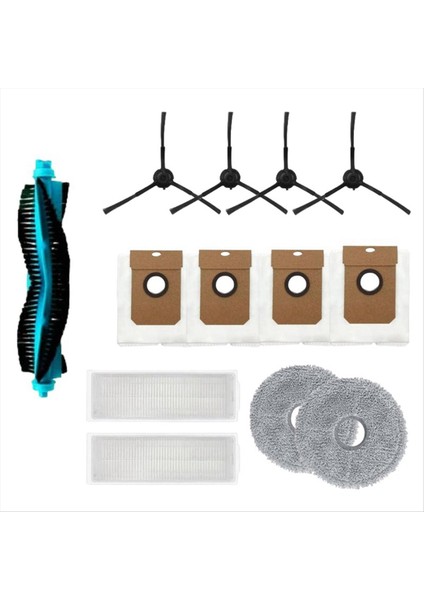 Cecotec Conga 11090 Spin Devrimi Vakum Süpürge Parçası Ana Yan Fırça Filtresi Mop Toz Çantası Değiştirme Aksesuarları (Yurt Dışından)