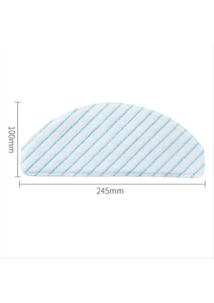 Ecovacs Deebot Ozmo T8 T8+/ T8 Aıvı T9 Aıvı/ N8 Pro/ N8 Pro+ Robot Vakum Süpürge Tek Kullanımlık Mop Pedler Parçaları (Yurt Dışından) indirimleri